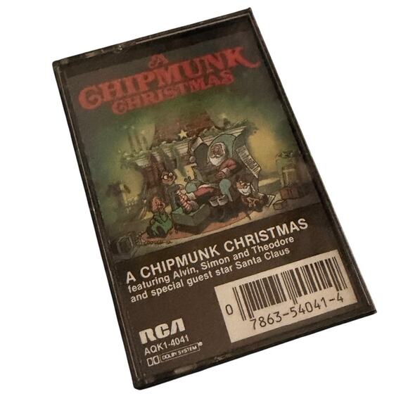 A Chipmunk Christmas – Alvin & The Chipmunks Cassette AOK1-4041 Tested - Picture 1 of 3